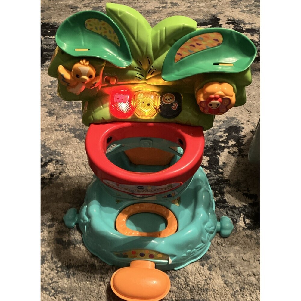 Vtech Pop-a-balls Pop & Count Ball Pit Toy Only No Accessories Works Great